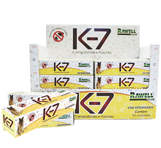 K-7 DOG CARRAPATICIDA 2,5 ML RAWELL