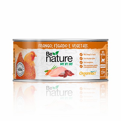 BE NATURE DAY BY DAY GATOS FILHOTES 120G