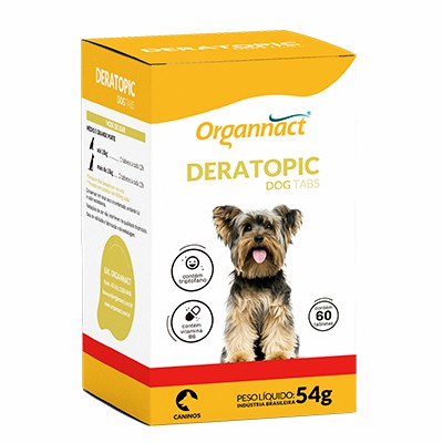 DERATOPIC DOG TABS 60 COMP. 54GRS