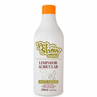 LIMPADOR AURICULAR REFIL 500ML - PET SHOW