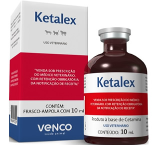 KETALEX 10ML (CLORIDATO DE CETAMINA 10%)