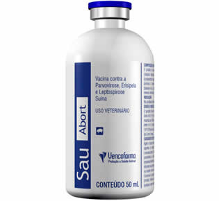 VACINA SAU-ABORT 50 ML 25 DOSES -SUÍNO-